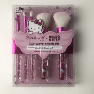 The Crème Shop x Hello Kitty Luv Wave Brush Collection (Set of 5)